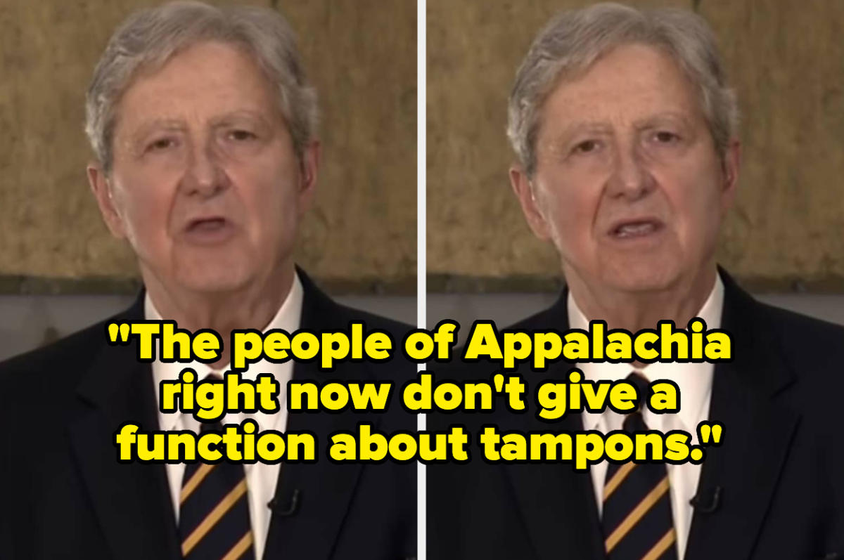 La gente está asando a un senador republicano por aparentemente no saber cómo funcionan los períodos